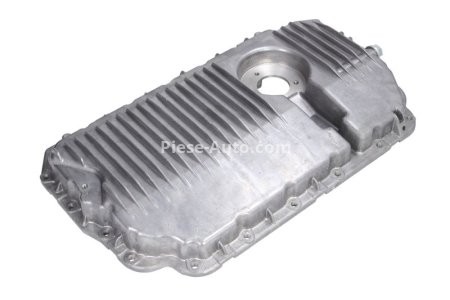 Baie ulei, din aluminiu,  (cu locaș senzor nivel) , pentru: AUDI A4 B7, A6 C6, A8 D3 2.4/3.2 05.04-07.10
