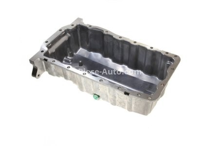 Baie ulei, din aluminiu, pentru: AUDI A3; SEAT ALTEA, IBIZA IV, IBIZA IV SC, LEON, TOLEDO III; SKODA OCTAVIA II, SUPERB II; VW CADDY III, CADDY III/MINIVAN, GOLF PLUS V, GOLF V 1.6-3.6 09.02-