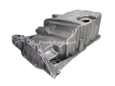 Baie ulei, din aluminiu,  (cu locaș senzor nivel) , pentru: AUDI A4 B6, A4 B7, A6 C6 1.9D/2.0D 06.04-03.09