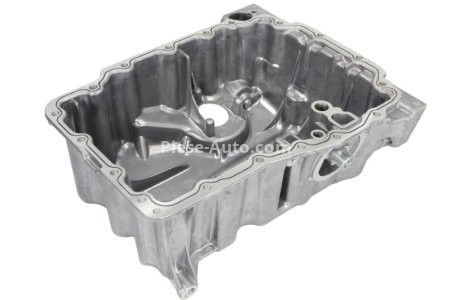 Baie ulei, din aluminiu,  (cu locaș senzor nivel) , pentru: AUDI A1, A3, Q2; SEAT ARONA, ATECA, IBIZA IV, IBIZA IV SC, IBIZA IV ST, IBIZA V, LEON, LEON SC, LEON ST, TOLEDO IV 1.0/1.0CNG 01.14-