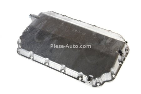 Baie ulei, din aluminiu, (partea de jos)  , pentru: AUDI 80 B4, A4 B5, A6 C4, A8 D2, CABRIOLET B3, COUPE B3 2.6/2.8 08.91-09.01