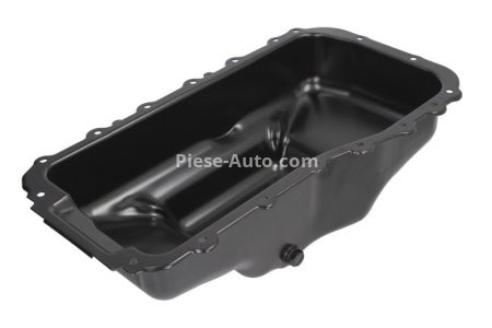 Baie ulei, din oțel, (partea de jos) , bușon ulei M14x1.5 , pentru: CHRYSLER PACIFICA, TOWN & COUNTRY, VOYAGER IV, VOYAGER V; DODGE CARAVAN, GRAND 3.3/3.8 01.95- 1