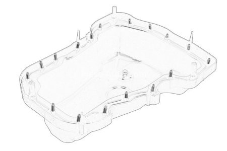 Baie ulei ,  (partea de jos) (with cap; with seal) , pentru: CITROEN JUMPER II; PEUGEOT BOXER 2.0D/2.2D 07.15-