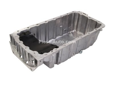 Baie ulei, din aluminiu, pentru: VOLVO S40 II, S80 II, V50, V70 III; FORD C-MAX, FOCUS C-MAX, FOCUS II, GALAXY II, KUGA I, MONDEO IV, S-MAX 2.0D 10.03-12.15