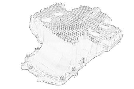 Baie ulei, din plastic , (, din plastic ,) (with cap; with seal) , pentru: FORD TRANSIT CONNECT, TRANSIT CONNECT V408/MINIVAN 1.5D/1.6D 02.13-