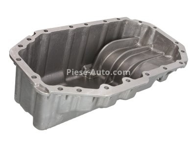 Baie ulei, din aluminiu,  (cu locaș senzor nivel) , pentru: SEAT TOLEDO II; SKODA FABIA I, OCTAVIA I, OCTAVIA II; VW BORA, BORA I, GOLF IV, NEW BEETLE 1.4/1.6 10.97-12.10