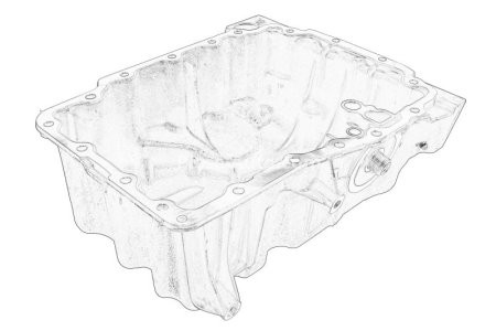 Baie ulei , pentru: SEAT IBIZA IV, IBIZA IV SC, IBIZA IV ST, IBIZA V, MII; SKODA CITIGO, FABIA III; VW LOAD UP, POLO V, POLO VI, UP! 1.0/1.0CNG 08.11-