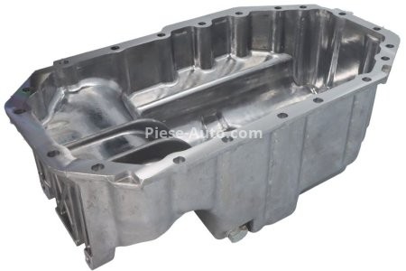Baie ulei, din aluminiu,  (cu locaș senzor nivel) , pentru: SEAT LEON, TOLEDO II; SKODA OCTAVIA I; VW BORA, BORA I, GOLF IV 1.4/1.6 10.97-12.10