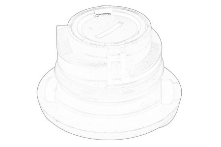 Bușon umplere ulei ,pentru: CITROEN C2, C3 I, C4, C4 GRAND PICASSO I, C4 I, C4 PICASSO I, C5 II, C5 III, C5/KOMBI, C6, C8, JUMPY II; PEUGEOT 1007, 206, 207, 307, 308, 308 I, 407, 607, 807 1.4-3.0D 10.03-