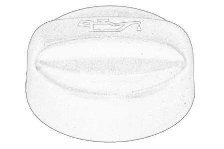 Bușon umplere ulei ,pentru: DS DS 3, DS 4, DS 5, DS 7; CITROEN BERLINGO, BERLINGO MULTISPACE, BERLINGO/MINIVAN, C-ELYSEE, C1 II, C3 AIRCROSS II, C3 II, C3 III, C3 PICASSO, C4 CACTUS 1.0-2.2D 04.09-