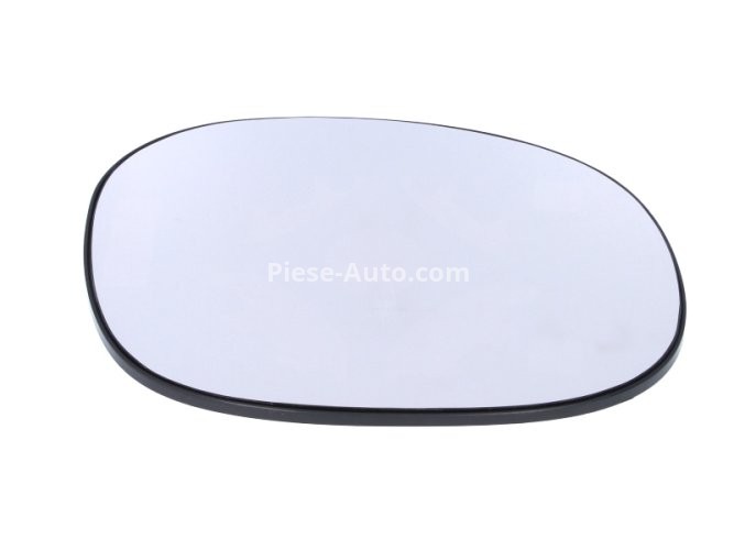 Sticlă oglindă retrovizoare laterală dreapta (convexa) , pentru: CITROEN C2, C2 ENTERPRISE, C3 I, C3 PLURIEL; PEUGEOT 1007, 206 08.98-