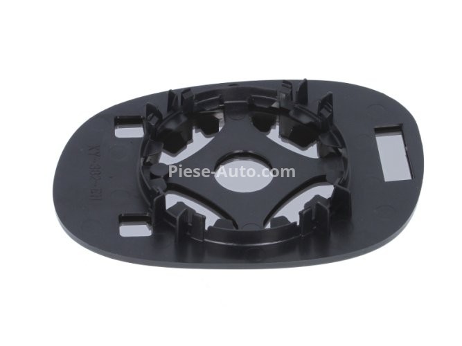 Sticlă oglindă retrovizoare laterală dreapta (convexa) , pentru: CITROEN C2, C2 ENTERPRISE, C3 I, C3 PLURIEL; PEUGEOT 1007, 206 08.98-