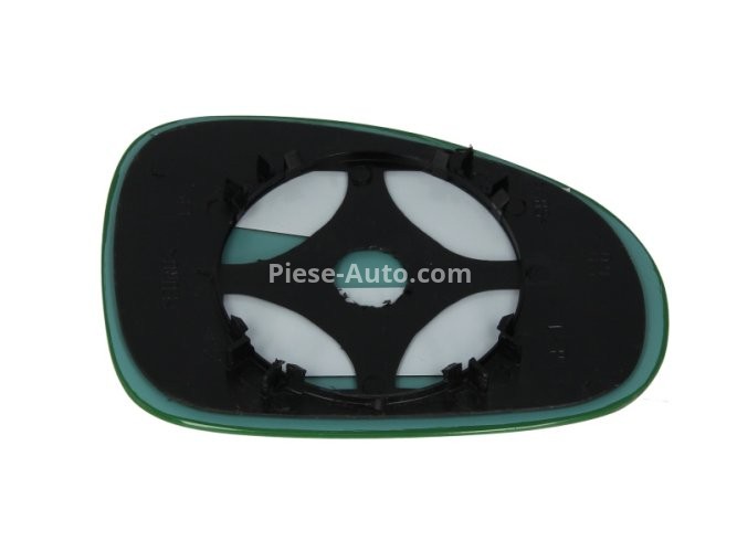 Sticlă oglindă retrovizoare laterală stânga (plat) , pentru: DAEWOO MATIZ; FSO MATIZ 09.98-