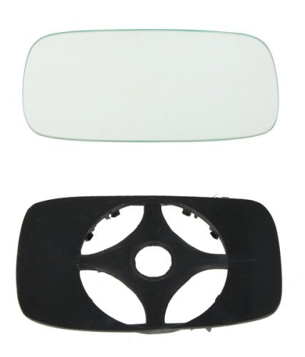 Sticlă oglindă retrovizoare laterală stânga (plat) , pentru: FIAT PALIO, SIENA 04.96-