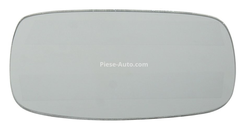 Sticlă oglindă retrovizoare laterală stânga (plat) , pentru: FORD FIESTA III, FIESTA IV, FIESTA/MINIVAN; MAZDA 121 III 03.89-08.03 -01.02