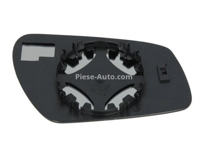 Sticlă oglindă retrovizoare laterală stânga (convexa) , pentru: FORD FIESTA V, FOCUS II 11.01-09.12