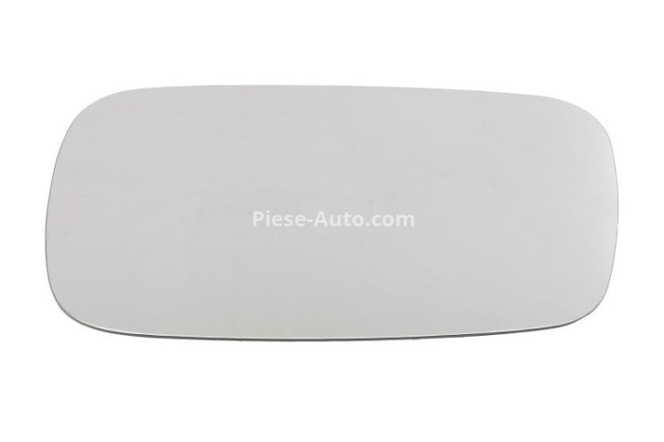 Sticlă oglindă retrovizoare laterală stânga (plat) , pentru: SEAT INCA; VW CADDY II, CADDY II/MINIVAN, PASSAT B3/B4 02.88-01.04