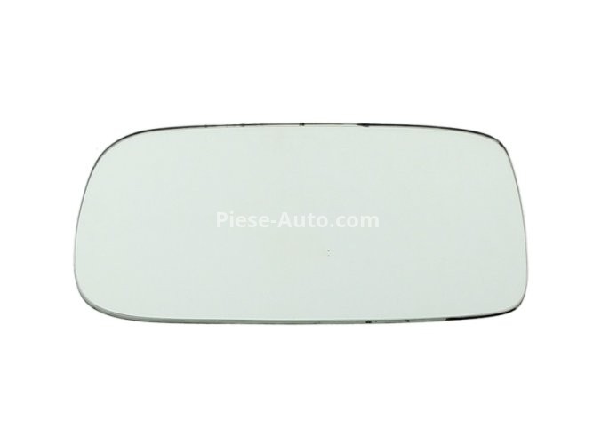 Sticlă oglindă retrovizoare laterală stânga (plat) , pentru: SKODA FELICIA CUBE, FELICIA I; VW POLO III CLASSIC 10.94-07.02 -01.02