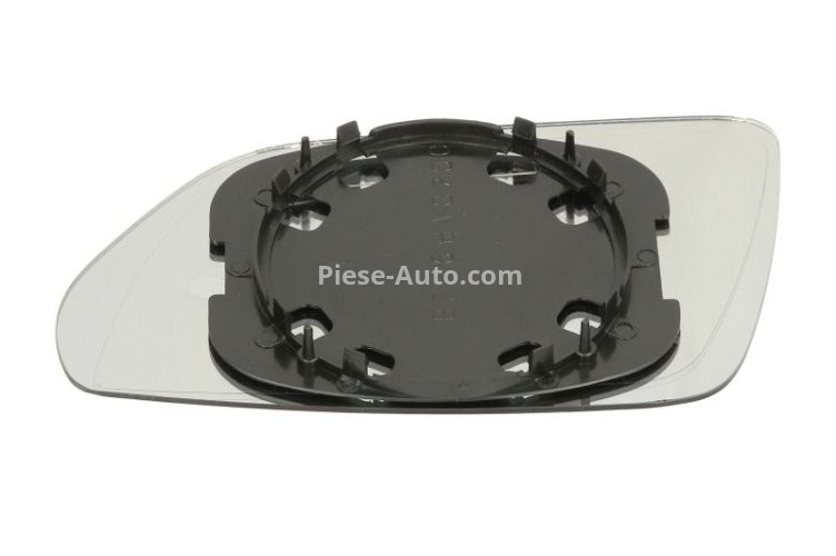 Sticlă oglindă retrovizoare laterală dreapta (convexa) , pentru: SKODA OCTAVIA II; VW POLO, POLO IV 10.01-06.13