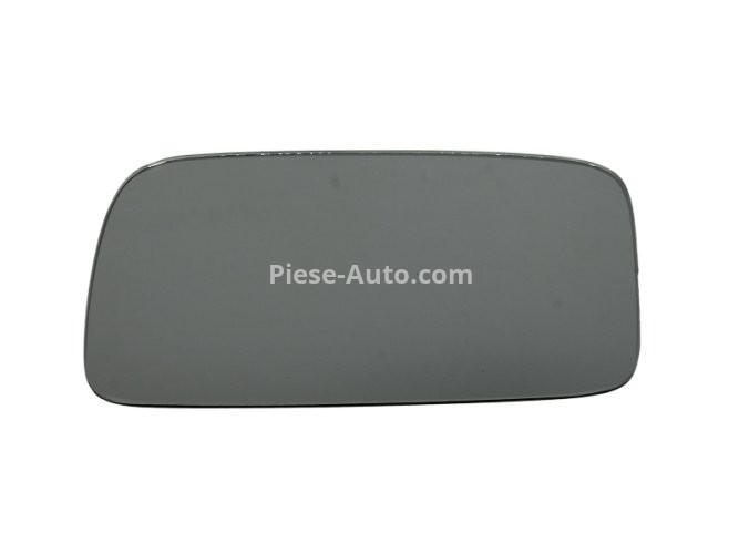 Sticlă oglindă retrovizoare laterală stânga (plat) , pentru: VW GOLF II, JETTA II 08.83-12.92 -12.92