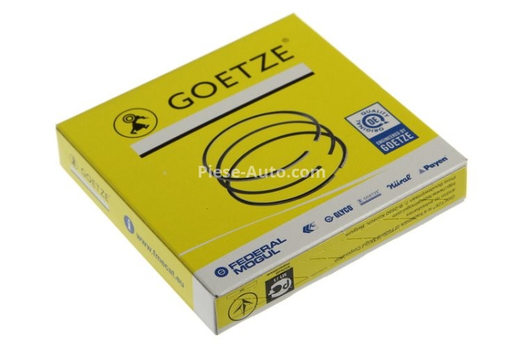 Segmenți piston GOETZE pentru : BMW 1 (E81), 1 (E82), 1 (E87), 1 (E88), 3 (E46), 3 (E90), 3 (E91), 3 (E92), 3 (E93), 5 (E60), 5 (E61) 1.6/2.0 12.00-06.15 : BMW