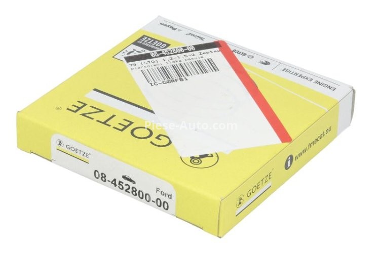 Segmenți piston GOETZE pentru : FORD C-MAX II, FOCUS III, GRAND C-MAX, MONDEO IV 1.6/1.6ALK 07.10-