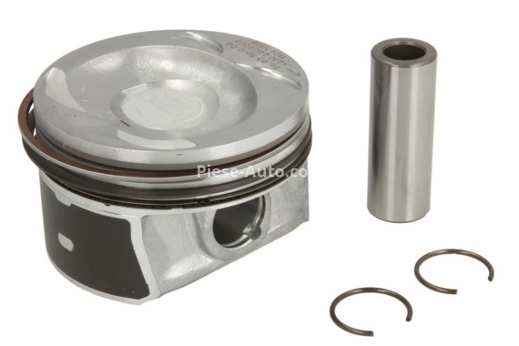 Piston motor Engitech, diametru: 77 mm, pentru: AUDI A1, A3; SEAT ALTEA, ALTEA XL, LEON, TOLEDO III, TOLEDO IV; SKODA OCTAVIA II, RAPID, SUPERB II, YETI; VW EOS, GOLF PLUS V, GOLF V, GOLF VI, JETTA III, JETTA IV 1.4 05.07-