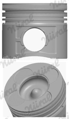 Piston motor Nüral, diametru: 84 mm , pentru : BMW 3 (E46), 5 (E39), 7 (E38), X5 (E53) 3.0D 08.98-02.05