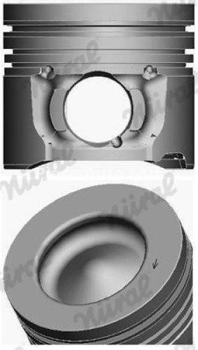 Piston motor Nüral, diametru: 75,5 mm , pentru: VOLVO C30, S40 II, S60 II, S80 II, V40, V50, V60 I, V70 III; CITROEN BERLINGO, BERLINGO MULTISPACE, BERLINGO/MINIVAN, C3 II, C3 PICASSO, C4 AIRCROSS 1.6D 07.05-