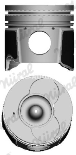 Piston motor Nüral, diametru: 85 mm , pentru : CITROEN BERLINGO, BERLINGO/MINIVAN, C4 I, C5, C5 I, EVASION, JUMPER, JUMPY, XANTIA, XSARA, XSARA PICASSO; FIAT DUCATO, SCUDO, ULYSSE; LANCIA ZETA 2.0D 06.98-