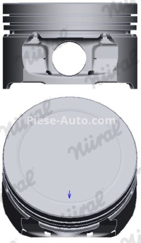 Piston motor Nüral, diametru: 78,5 mm , pentru : CITROEN BERLINGO, BERLINGO MULTISPACE, BERLINGO/MINIVAN, C2, C3 I, C3 PLURIEL, C4, C4 I, SAXO, XSARA, XSARA PICASSO; PEUGEOT 1007, 106 II, 206 1.6/1.6ALK/1.6LPG 02.96-