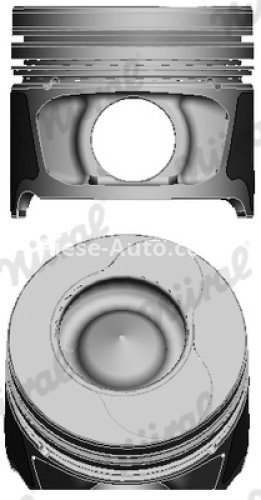 Piston motor Nüral, diametru: 76,5 mm , pentru: DACIA DUSTER, LOGAN, LOGAN EXPRESS, LOGAN MCV, SANDERO; NISSAN KUBISTAR; RENAULT CLIO II, CLIO III, GRAND SCENIC II, KANGOO, KANGOO BE BOP 1.5D 08.03-