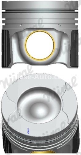 Piston motor Nüral, diametru: 84,51 mm , pentru: FORD TOURNEO CUSTOM V362, TRANSIT CUSTOM V362, TRANSIT V363 2.0D/2.0DH 12.15-