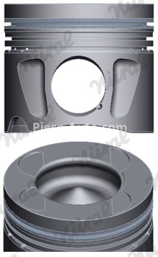 Piston motor Nüral, diametru: 83 mm , pentru : MERCEDES C T-MODEL (S204), C (W204), E (A207), E (C207), E T-MODEL (S212), E (W212), GL (X164), GLK (X204), M (W164), R (W251, V251) 3.0D 07.05-12.15