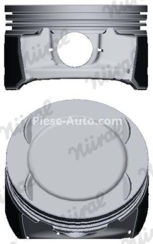 Piston motor Nüral, diametru: 73,4 mm , pentru : OPEL ADAM, AMPERA, ASTRA G, ASTRA G CLASSIC, ASTRA H, ASTRA H CLASSIC, ASTRA H GTC, ASTRA J, COMBO TOUR, COMBO/MINIVAN, CORSA C, CORSA D 1.4/1.4H/1.4LPG 06.03-