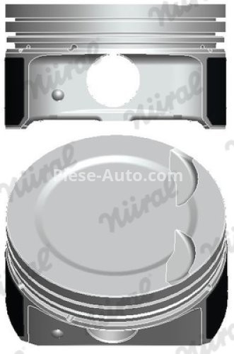 Piston motor Nüral, diametru: 72,5 mm , pentru : OPEL AGILA, CORSA B, CORSA C 1.0 11.96-12.07
