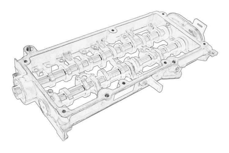 Ax came ,original (OEM) VAG, kit cu carcasa, pentru: AUDI A3, Q2, Q3; SEAT ALHAMBRA, ARONA, ATECA, IBIZA V, LEON, LEON SC, LEON ST, TARRACO; SKODA KAROQ, KODIAQ, OCTAVIA III, OCTAVIA IV, SCALA 1.6D/2.0D 05.11-