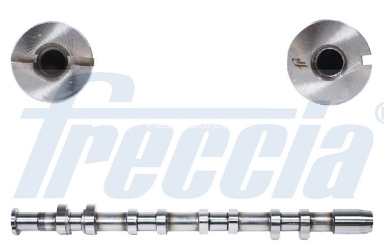 Ax came ,FRECCIA ,partea evacuării, pentru: AUDI A3, TT; SEAT ALTEA, ALTEA XL, LEON, TOLEDO III; SKODA OCTAVIA II; VW EOS, GOLF V, JETTA III, PASSAT B6 2.0 09.04-08.15