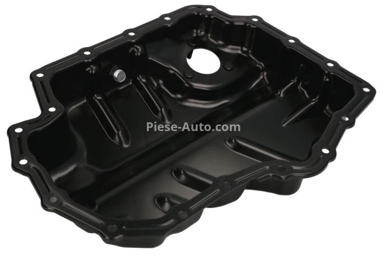 Baie ulei, din oțel , (partea de jos, cu locaș senzor nivel, ) , pentru: AUDI A1, A3, Q2, Q3; SEAT ALHAMBRA, ATECA, IBIZA IV, IBIZA IV SC, IBIZA IV ST, LEON, LEON SC, LEON ST, LEON ST/KOMBI 1.4-2.0 11.07-