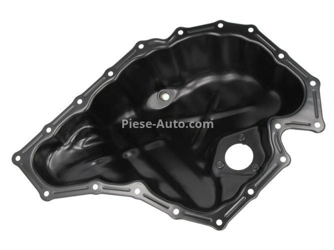Baie ulei, din oțel , (partea de jos, cu locaș senzor nivel, ) , pentru: AUDI A4 B8, A5, Q5 1.8-2.0H 10.07-05.17