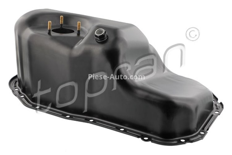 Baie ulei, din oțel,  (cu locaș senzor nivel) , pentru: AUDI A1, A3; SEAT ALTEA, ALTEA XL, IBIZA IV, IBIZA IV SC, IBIZA IV ST, LEON, TOLEDO IV; SKODA FABIA II, OCTAVIA II, RAPID, ROOMSTER 1.2 11.08-