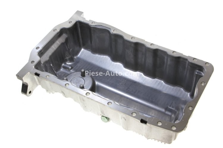 Baie ulei, din aluminiu, pentru: AUDI A3, A4 B6; SEAT ALTEA, IBIZA IV, IBIZA IV SC, LEON, TOLEDO III; SKODA OCTAVIA II; VW GOLF PLUS V, GOLF V, JETTA III, PASSAT B5.5, PASSAT B6 1.6-3.6 07.01-