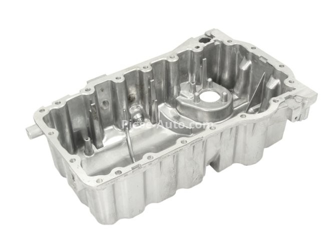 Baie ulei, din aluminiu,  (cu locaș senzor nivel) , pentru: AUDI A1, A3, TT; SEAT ALTEA, ALTEA XL, LEON, TOLEDO III; SKODA OCTAVIA II; VW EOS, GOLF V, GOLF VI, JETTA III, PASSAT B6, POLO V 1.6/2.0/3.6 09.04-