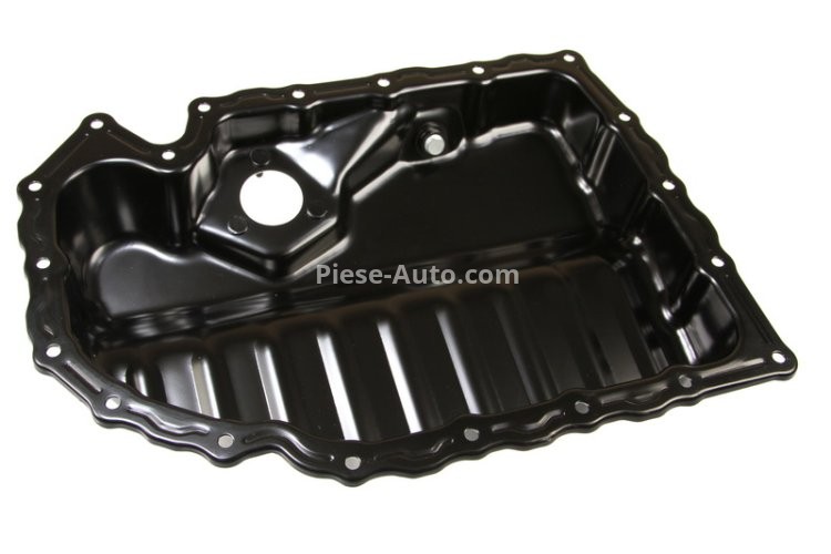 Baie ulei, din oțel, (partea de jos, cu locaș senzor nivel, ) , pentru: AUDI A3, TT; SEAT ALTEA, LEON, LEON/HATCHBACK, TOLEDO III; SKODA OCTAVIA II, SUPERB II, YETI; VW EOS, GOLF V, GOLF VI 1.6-3.6 09.04-