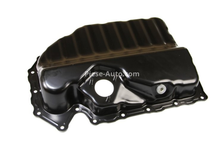 Baie ulei, din oțel, (partea de jos, cu locaș senzor nivel, ) , pentru: AUDI A3, TT; SEAT ALTEA, LEON, LEON/HATCHBACK, TOLEDO III; SKODA OCTAVIA II, SUPERB II, YETI; VW EOS, GOLF V, GOLF VI 1.6-3.6 09.04-
