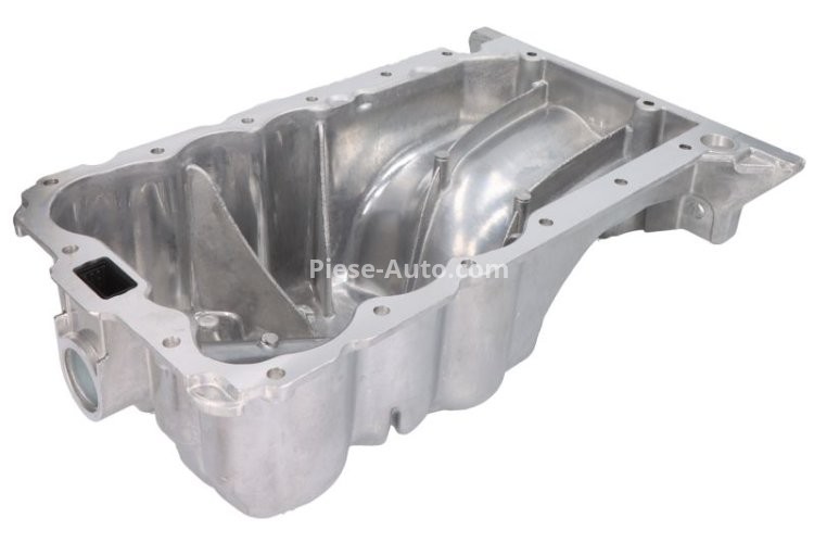 Baie ulei, din aluminiu, pentru: CHEVROLET AVEO, CRUZE, TRAX; OPEL ADAM, ASTRA J, ASTRA J GTC, CASCADA, CORSA D, CORSA D/HATCHBACK, CORSA E, CORSA E/HATCHBACK, INSIGNIA A, MERIVA B 1.2-1.4LPG 09.09-