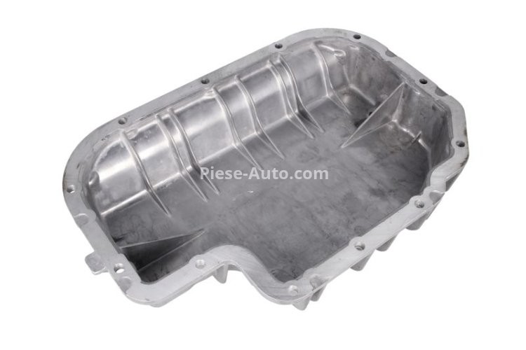 Baie ulei, din aluminiu, (partea de jos)  , pentru: MERCEDES C (CL203), C T-MODEL (S202), C T-MODEL (S203), C (W202), C (W203), CLK (A208), CLK (A209), CLK (C208), CLK (C209), CLS (C219) 2.4-5.5 12.96-