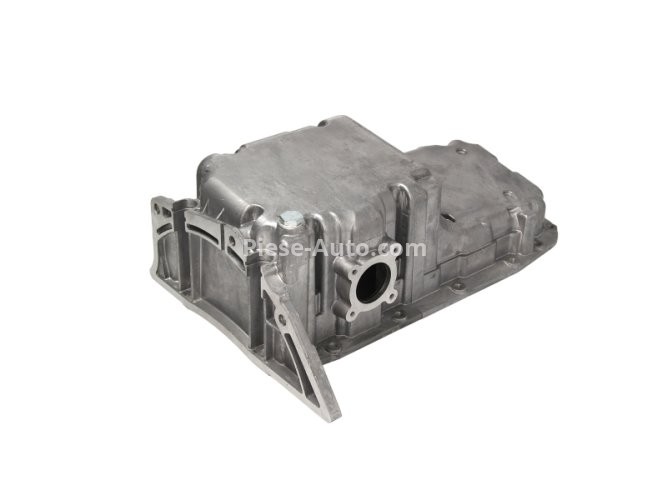 Baie ulei, din aluminiu,  (cu locaș senzor nivel) , pentru: OPEL ASTRA G, MERIVA A, VECTRA B, ZAFIRA A 1.8 10.95-05.10