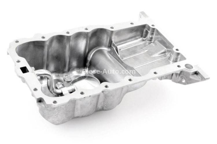 Baie ulei, din aluminiu, (partea de jos)  , pentru: OPEL AGILA, ASTRA G, ASTRA H, ASTRA H GTC, COMBO TOUR, COMBO/MINIVAN, CORSA B, CORSA C, CORSA C/HATCHBACK, CORSA D, CORSA D/HATCHBACK 1.2-1.4LPG 02.98-