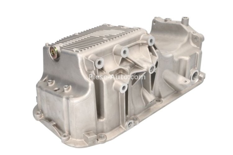 Baie ulei, din aluminiu,  (cu locaș senzor nivel) , pentru: ALFA ROMEO MITO; FIAT DOBLO, DOBLO CARGO, GRANDE PUNTO, PUNTO EVO 1.6D 07.08-